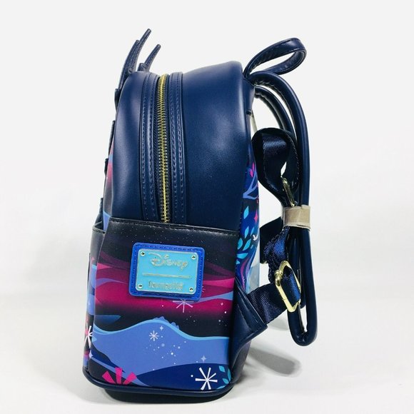 Loungefly Disney Cinderella Castle Series Mini Backpack Blue main image 6